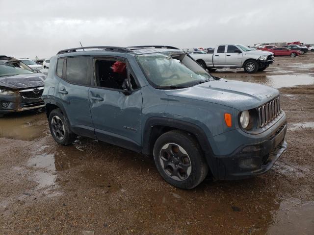 ZACCJAAB8HPE42417 - 2017 JEEP RENEGADE SPORT GRAY photo 4