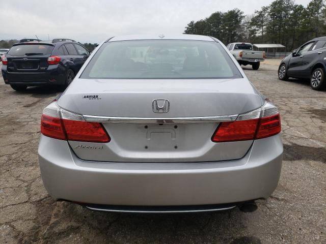 1HGCR2F89DA186215 - 2013 HONDA ACCORD EXL SILVER photo 6