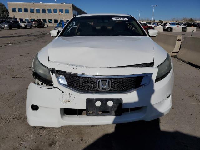 1HGCS1B32AA013544 - 2010 HONDA ACCORD LX WHITE photo 5