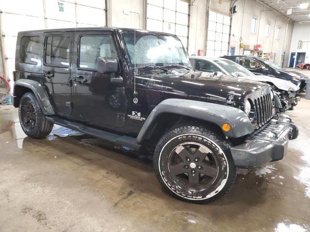 1J4GA39198L534398 - 2008 JEEP WRANGLER X BLACK photo 4