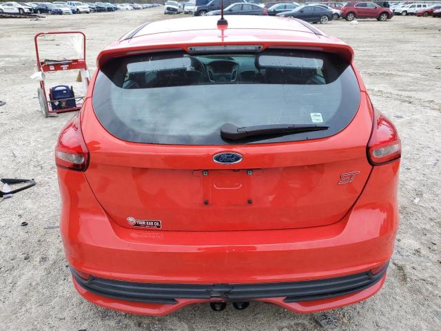 1FADP3L9XGL241510 - 2016 FORD FOCUS ST RED photo 6