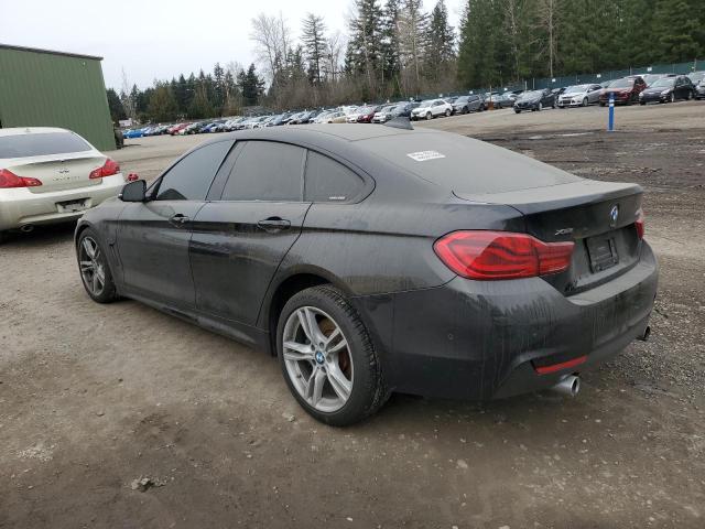 WBA4J7C54JBH14184 - 2018 BMW 440XI GRAN COUPE BLACK photo 2