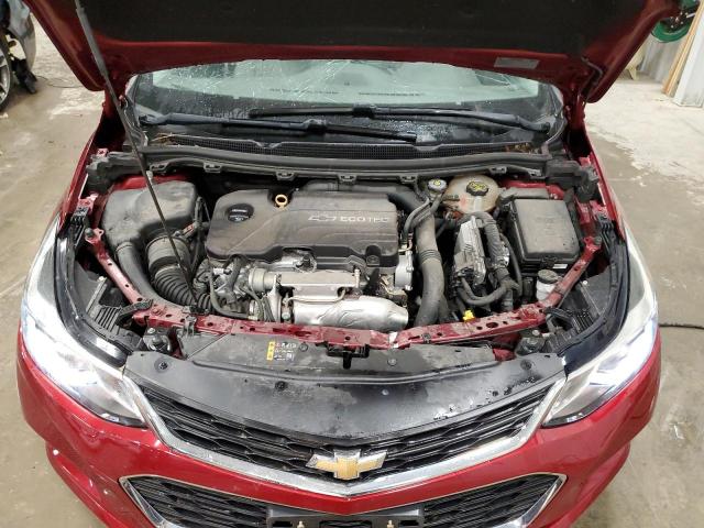 3G1BE6SM0JS554574 - 2018 CHEVROLET CRUZE LT BURGUNDY photo 11