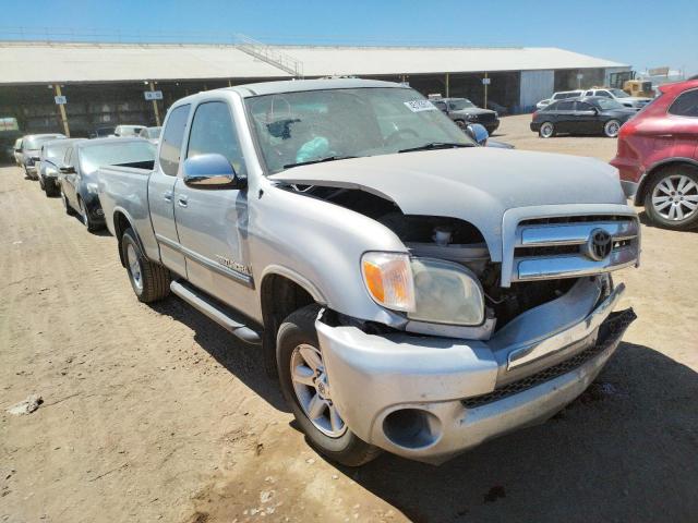 5TBRT34135S457031 - 2005 TOYOTA TUNDRA ACCESS CAB SR5 SILVER photo 1