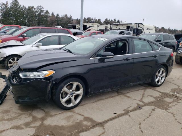 3FA6P0H90GR299708 - 2016 FORD FUSION SE BLACK photo 1