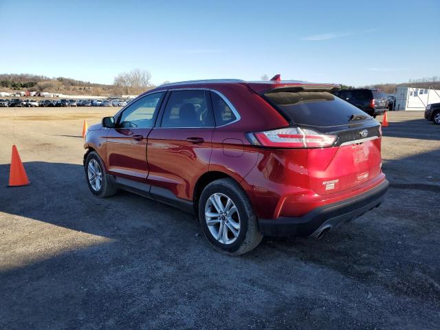 2FMPK4J99KBB60954 - 2019 FORD EDGE SEL RED photo 2