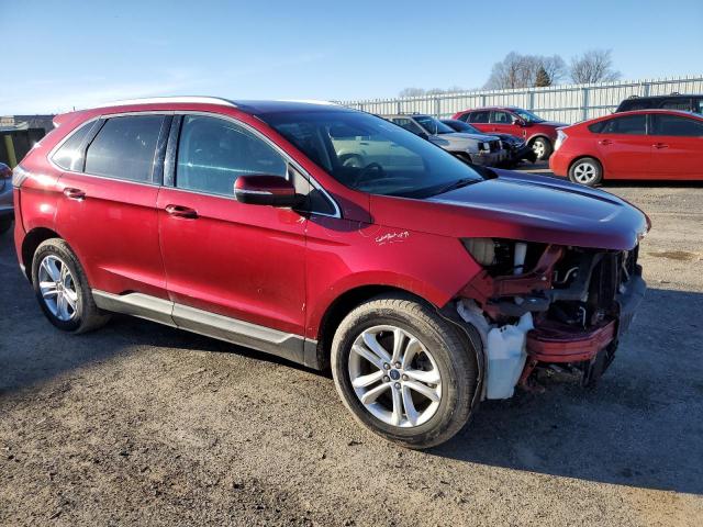 2FMPK4J99KBB60954 - 2019 FORD EDGE SEL RED photo 4