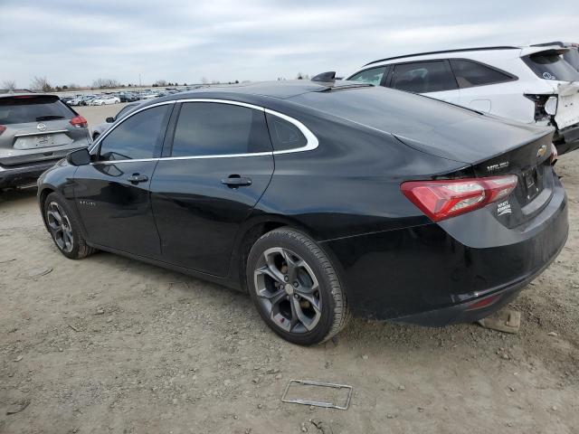 1G1ZD5ST9MF034725 - 2021 CHEVROLET MALIBU LT BLACK photo 2