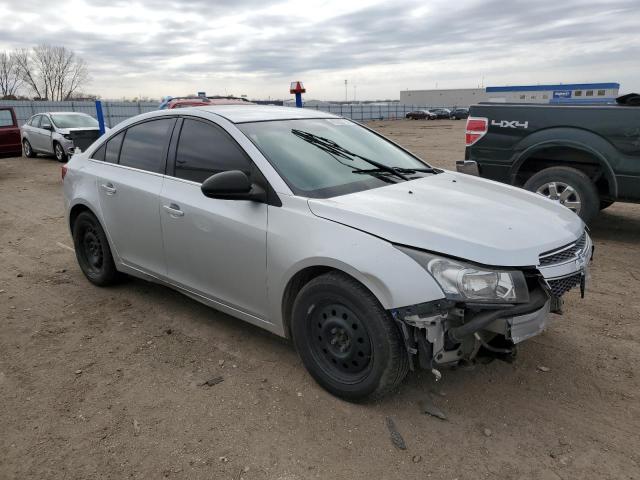 1G1PD5SH5B7178234 - 2011 CHEVROLET CRUZE LS SILVER photo 4