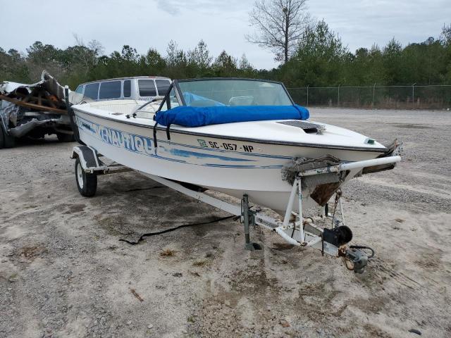 CTC010003M80 - 1980 CORR BOAT W/TRL WHITE photo 1