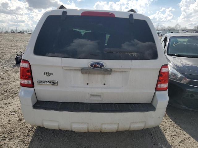 1FMCU0D74BKB74133 - 2011 FORD ESCAPE XLT WHITE photo 6