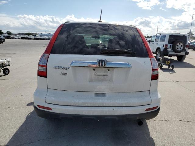 5J6RE3H79AL046903 - 2010 HONDA CR-V EXL WHITE photo 6