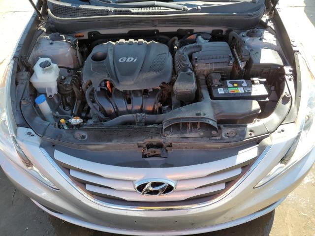 5NPEB4AC7EH878776 - 2014 HYUNDAI SONATA GLS SILVER photo 11