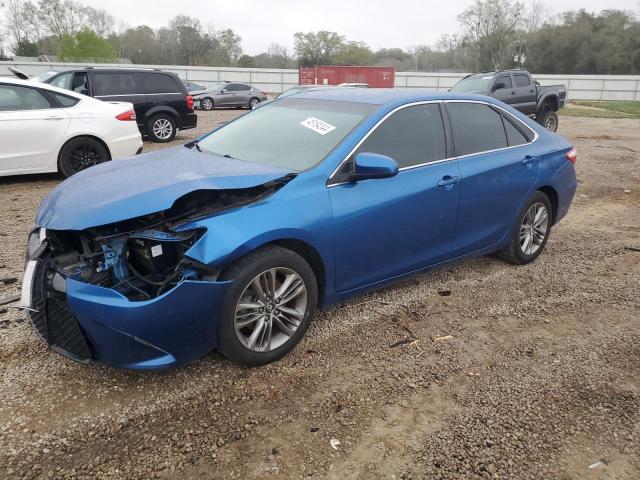 4T1BF1FKXHU742055 - 2017 TOYOTA CAMRY LE BLUE photo 1