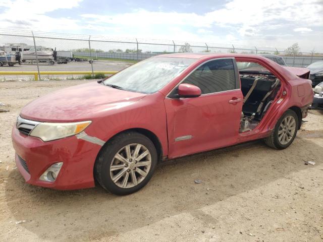 4T4BF1FK4ER347371 - 2014 TOYOTA CAMRY L RED photo 1