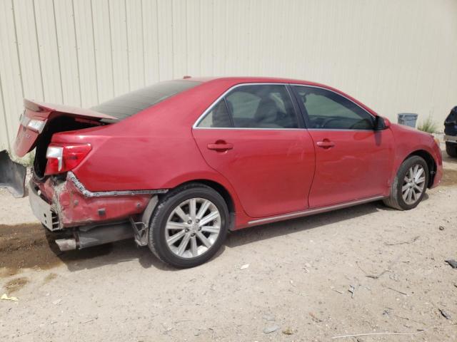 4T4BF1FK4ER347371 - 2014 TOYOTA CAMRY L RED photo 3