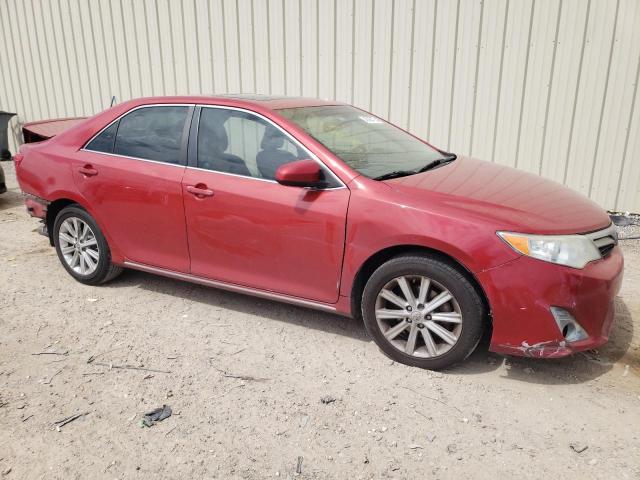 4T4BF1FK4ER347371 - 2014 TOYOTA CAMRY L RED photo 4