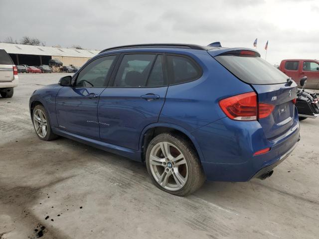 WBAVM5C57DVV90718 - 2013 BMW X1 XDRIVE35I BLUE photo 2
