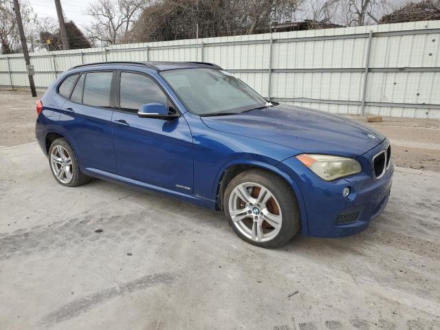 WBAVM5C57DVV90718 - 2013 BMW X1 XDRIVE35I BLUE photo 4