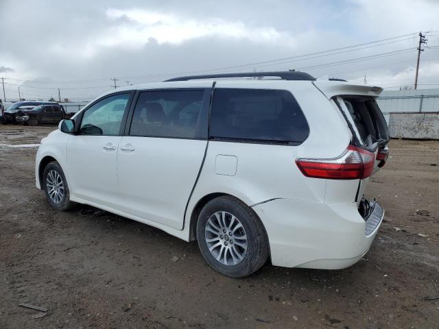 5TDYZ3DC0LS078987 - 2020 TOYOTA SIENNA XLE WHITE photo 2