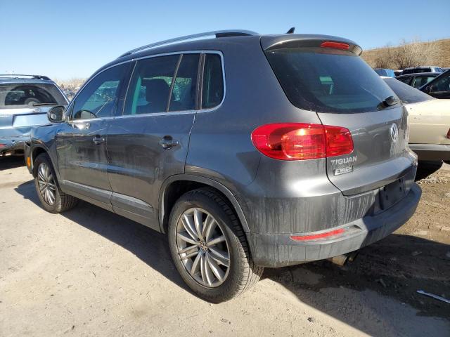 WVGBV7AX9CW095637 - 2012 VOLKSWAGEN TIGUAN S GRAY photo 2