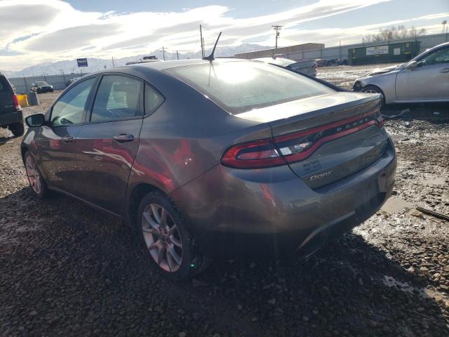 1C3CDFBA5DD142079 - 2013 DODGE DART SXT GRAY photo 2