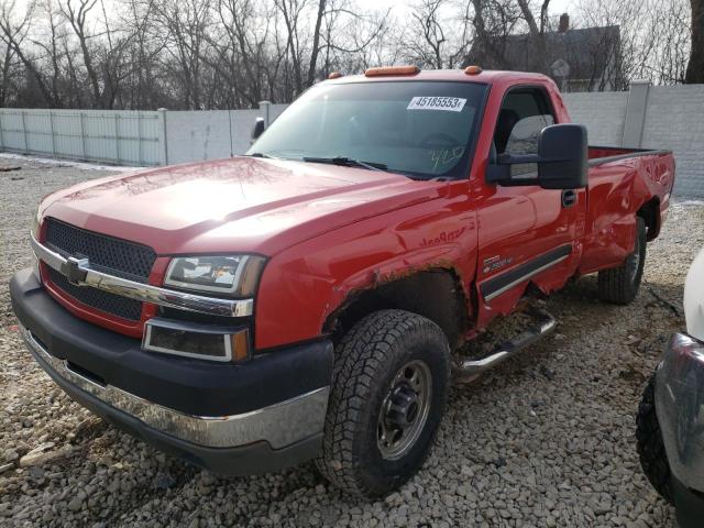 1GCHK24143E166718 - 2003 CHEVROLET 2500 K2500 HEAVY DUTY RED photo 1