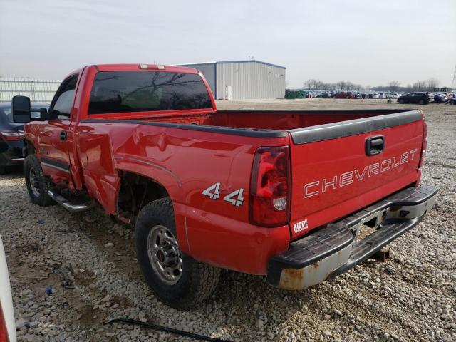 1GCHK24143E166718 - 2003 CHEVROLET 2500 K2500 HEAVY DUTY RED photo 2