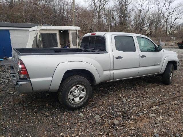 3TMMU4FN5CM048112 - 2012 TOYOTA TACOMA DOUBLE CAB LONG BED GRAY photo 3