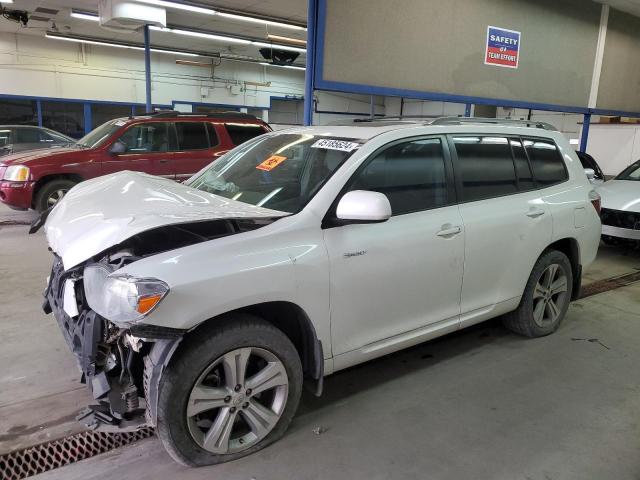 5TDEK3EH9AS002229 - 2010 TOYOTA HIGHLANDER SPORT WHITE photo 1