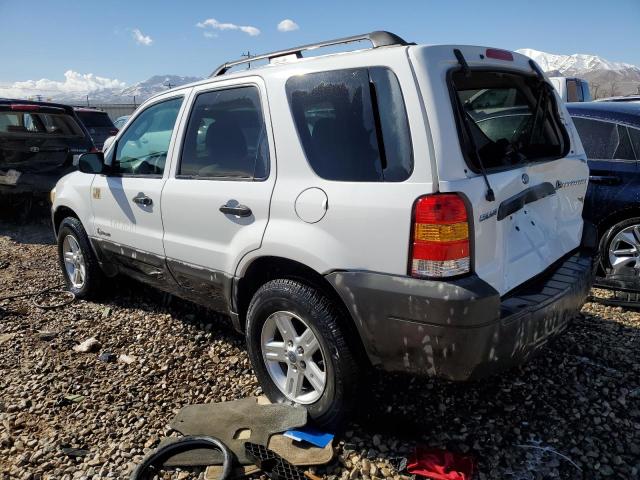 1FMYU49H67KB58876 - 2007 FORD ESCAPE HEV WHITE photo 2