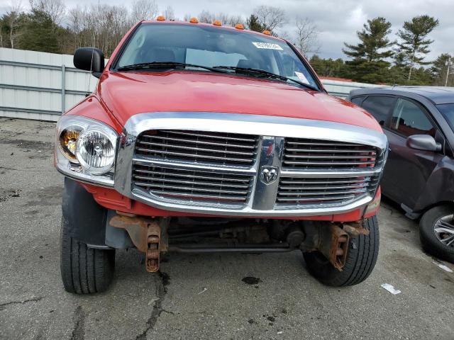 3D7KS28T89G531751 - 2009 DODGE RAM 2500 RED photo 5