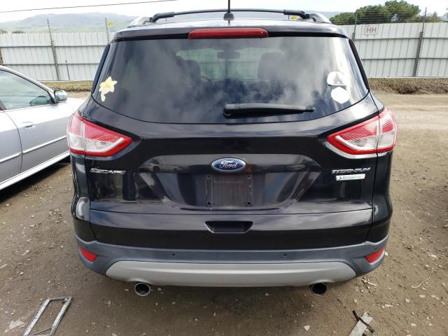 1FMCU0J9XDUC46630 - 2013 FORD ESCAPE TITANIUM BLACK photo 6