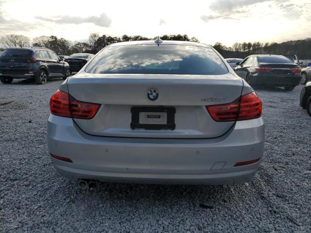 WBA4A5C59FG051139 - 2015 BMW 428 I GRAN COUPE SILVER photo 6