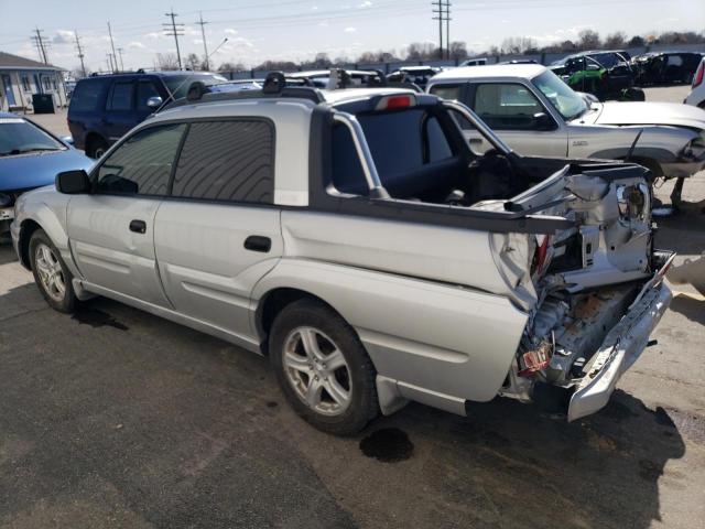 4S4BT62C557101846 - 2005 SUBARU BAJA SPORT SILVER photo 2