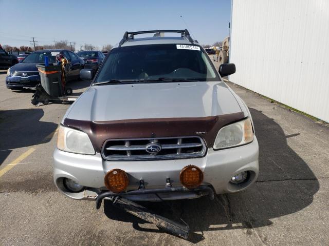 4S4BT62C557101846 - 2005 SUBARU BAJA SPORT SILVER photo 5