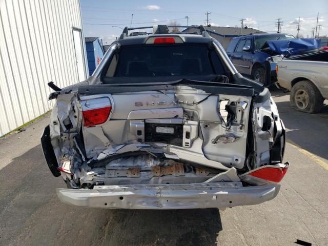 4S4BT62C557101846 - 2005 SUBARU BAJA SPORT SILVER photo 6