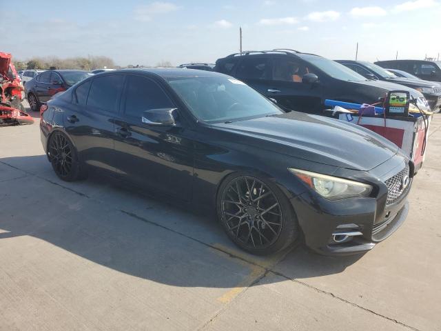 JN1BV7AR7EM681499 - 2014 INFINITI Q50 BASE BLACK photo 4