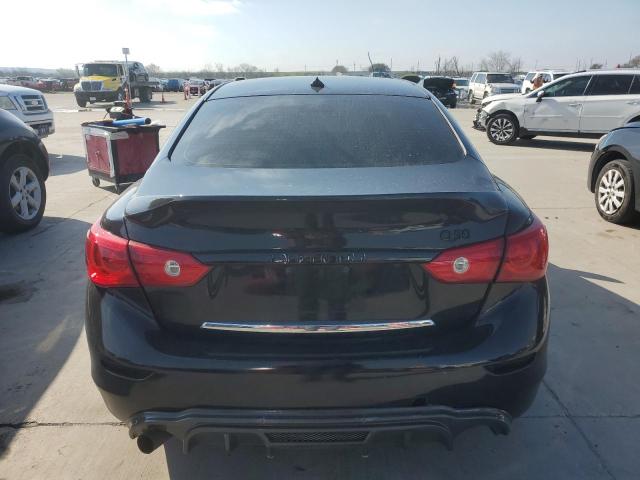 JN1BV7AR7EM681499 - 2014 INFINITI Q50 BASE BLACK photo 6