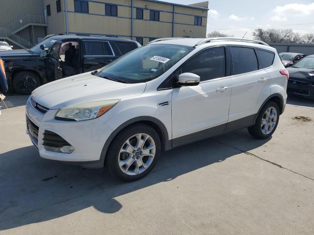 1FMCU0J91EUE25351 - 2014 FORD ESCAPE TITANIUM WHITE photo 1