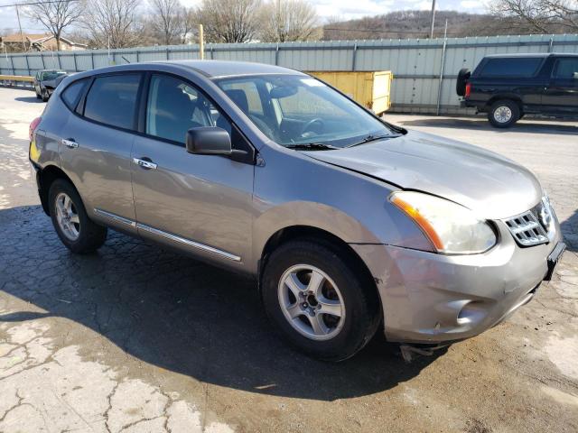 JN8AS5MT1DW011919 - 2013 NISSAN ROGUE S GRAY photo 4