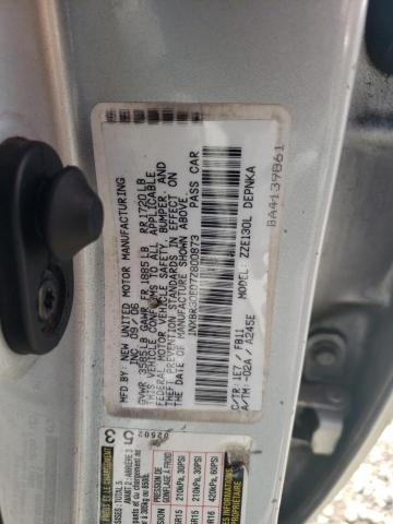 1NXBR30E07Z800873 - 2007 TOYOTA COROLLA CE SILVER photo 13