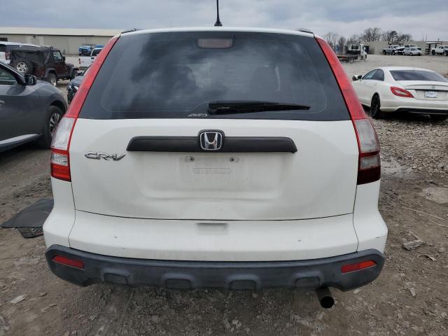 JHLRE48398C002244 - 2008 HONDA CR-V LX WHITE photo 6