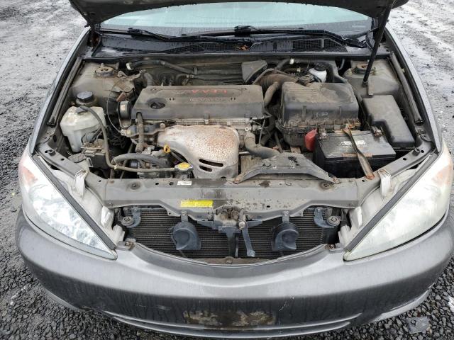 4T1BE30K14U919688 - 2004 TOYOTA CAMRY LE GRAY photo 11