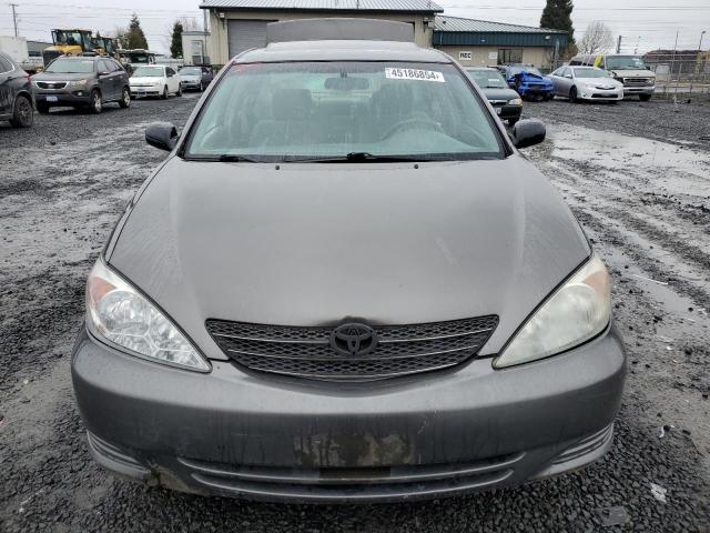 4T1BE30K14U919688 - 2004 TOYOTA CAMRY LE GRAY photo 5