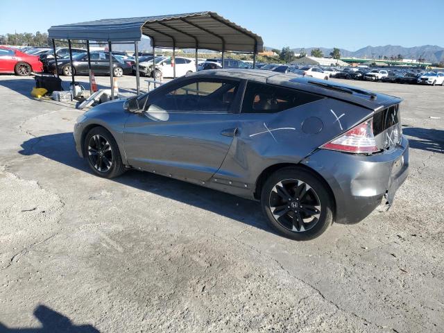 JHMZF1D67FS002561 - 2015 HONDA CR-Z EX GRAY photo 2