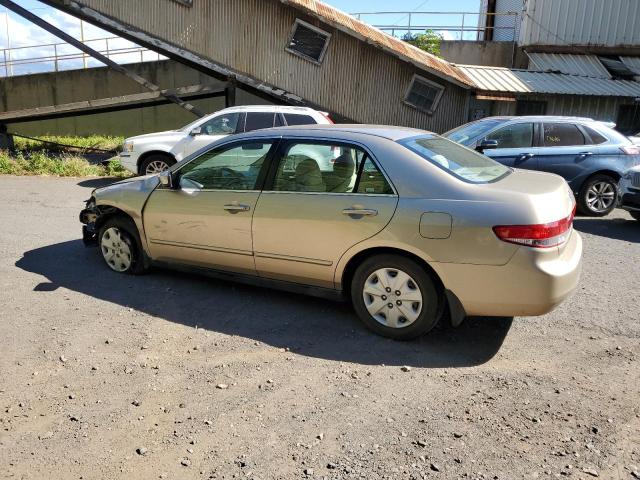 1HGCM56373A143561 - 2003 HONDA ACCORD LX GOLD photo 2