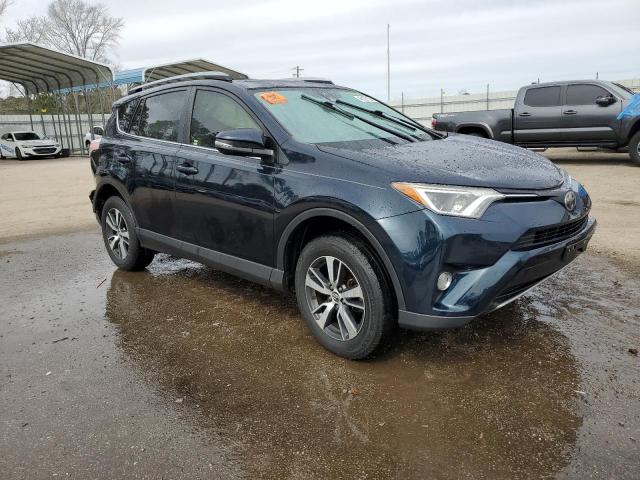 JTMWFREV5HD103243 - 2017 TOYOTA RAV4 XLE BLUE photo 4