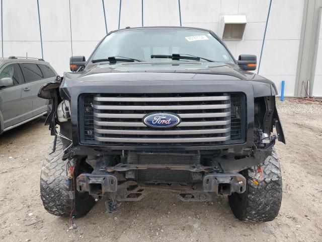 1FTFW1ET2BFD03704 - 2011 FORD F150 SUPERCREW BLACK photo 5