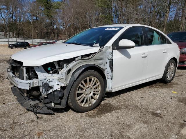 1G1PJ5SB6E7296575 - 2014 CHEVROLET CRUZE ECO WHITE photo 1